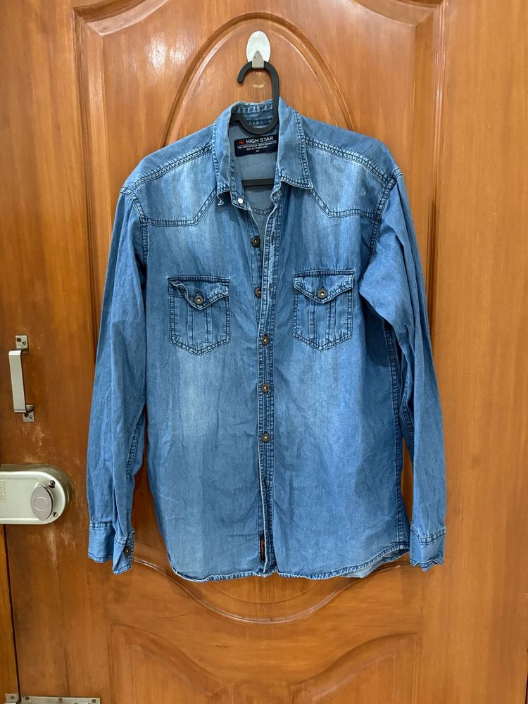 Men's Denim Shirt