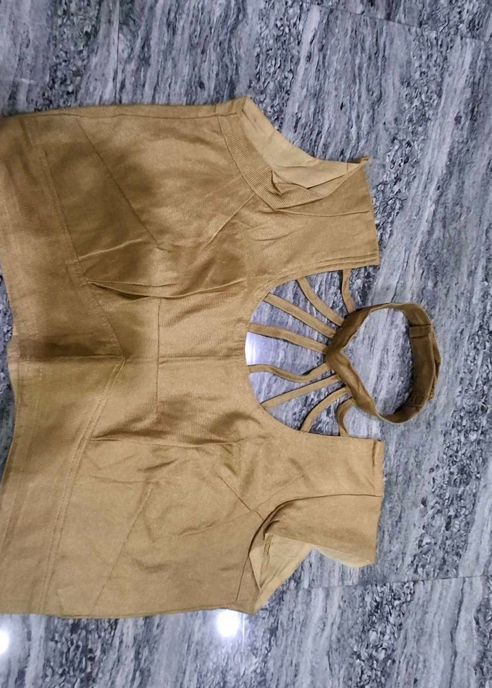 Stylish Cutout Back Blouse