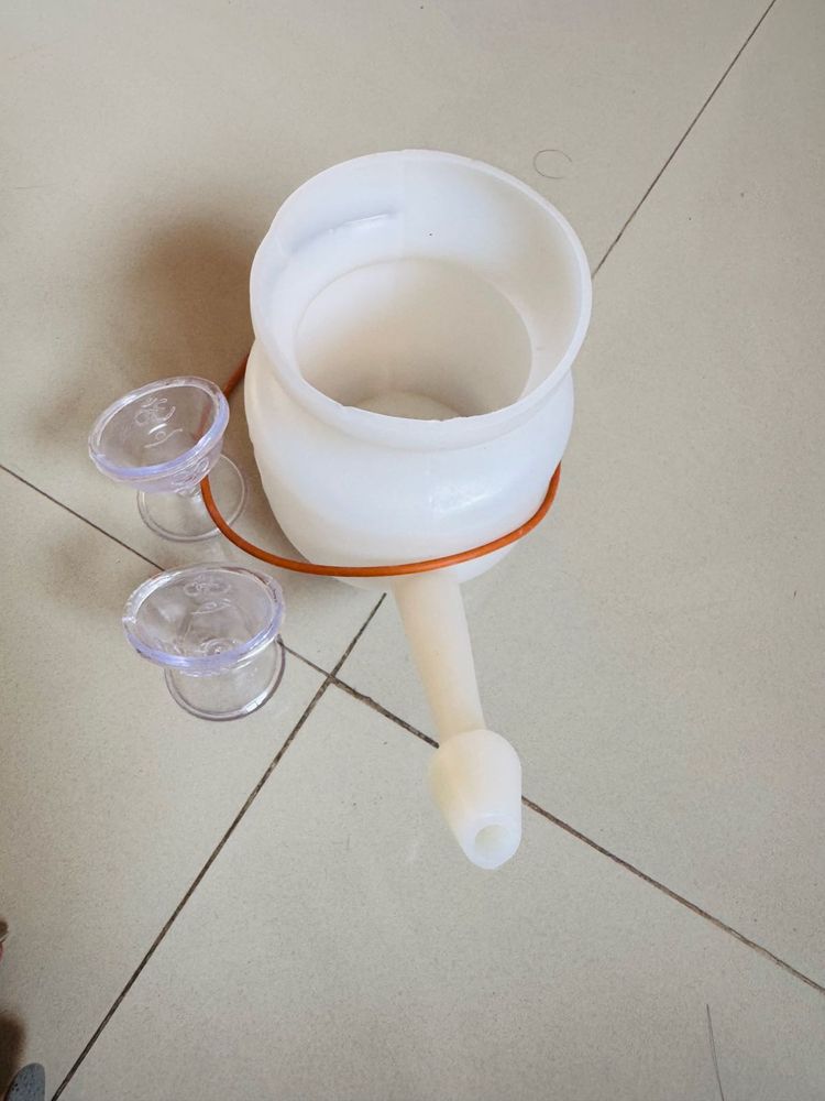 Yoga- jal Neti And Rubber Niti Pot With Eye Cups