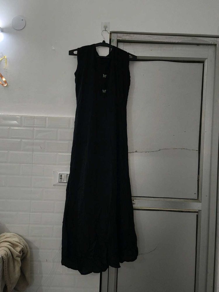 Elegant Black Maxi Dress