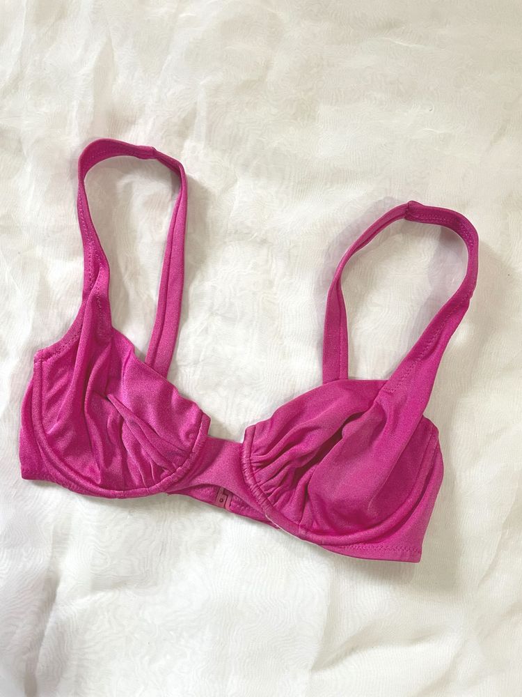 Bright Pink Bikini Top