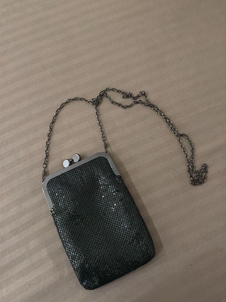 Sparkling Evening Clutch with Chain