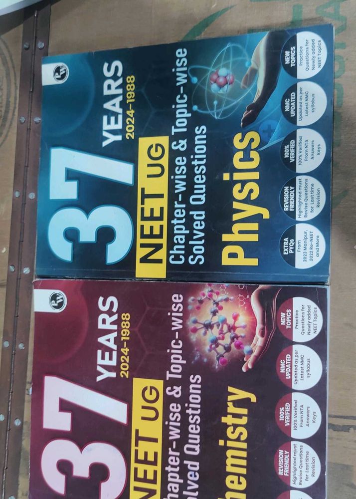 Physics &amp; Chemistry NEET UG Books