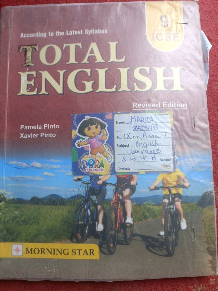 9th Icse English Language Book