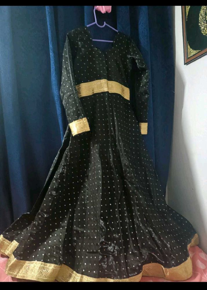 Elegant Black Ethnic Gown