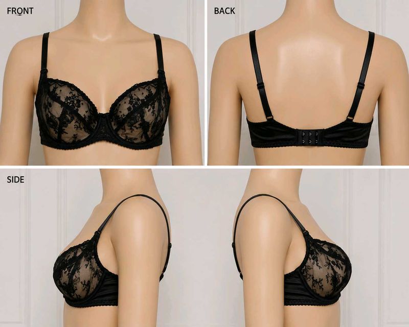 Black Lace Bra(1400)