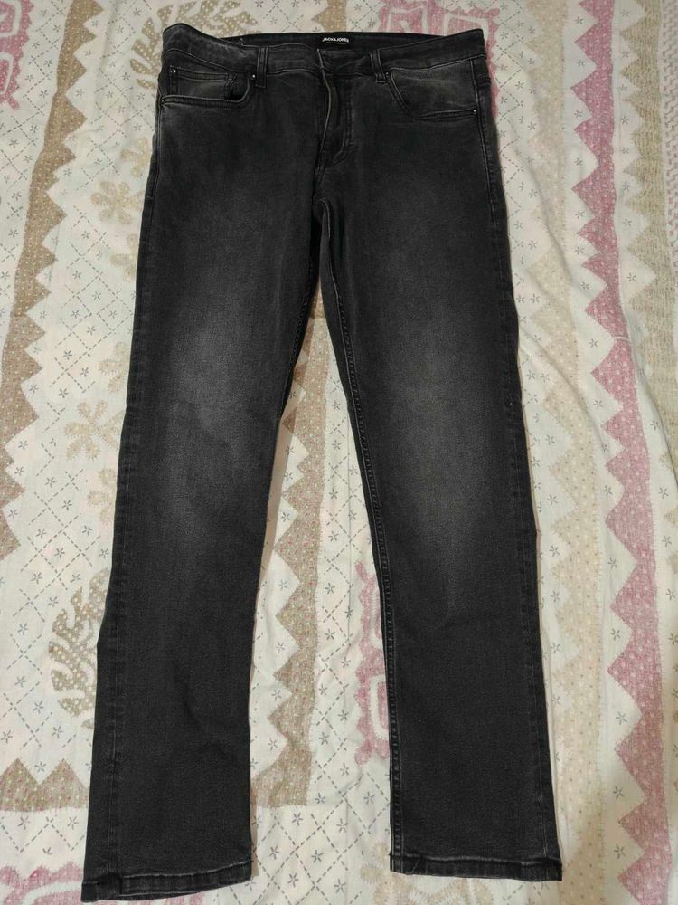 Jack &amp; Jones Charcoal Black Jeans