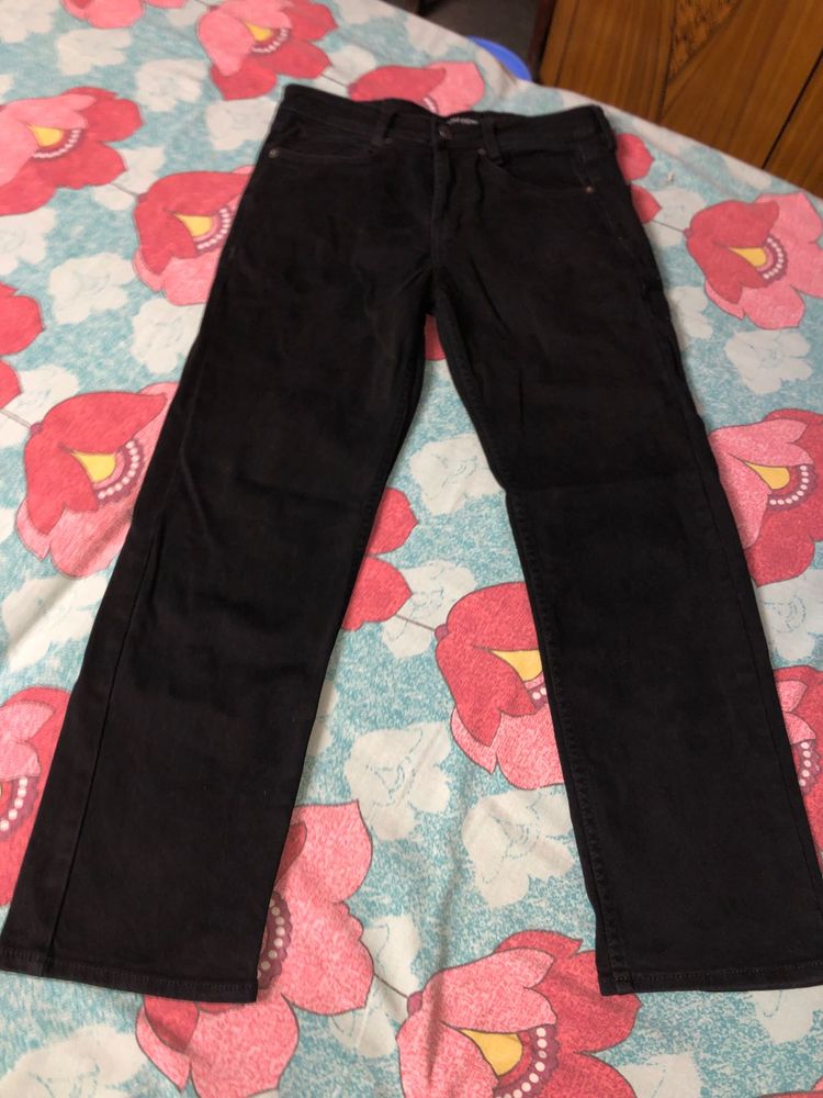 Classic Black Denim Jeans