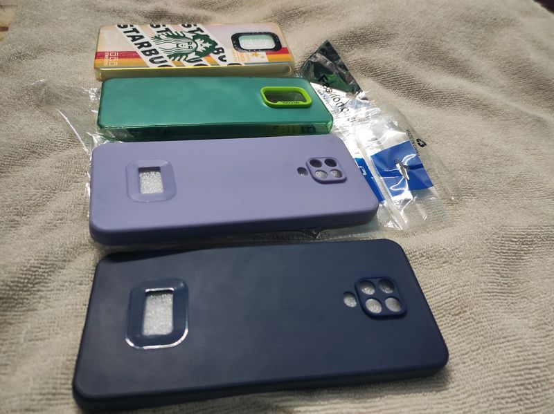 Redmi Note 9 Pro Or Max New Cover 4 Piece