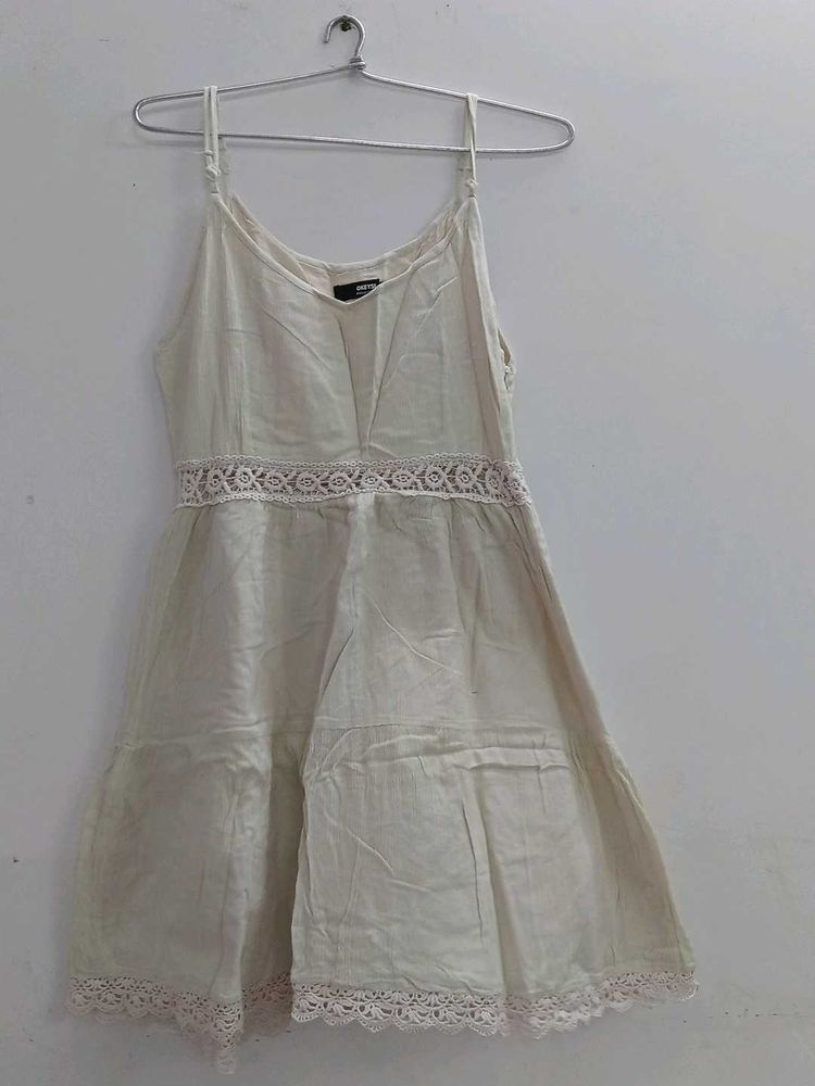 Lace Trim Dress