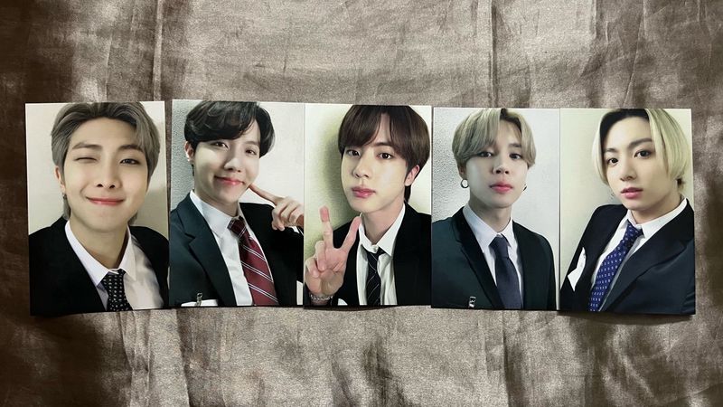 BTS Photocards Set from 8th membership kit