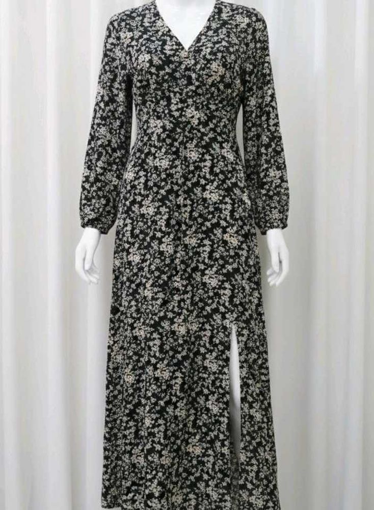 Floral Print Maxi Dress