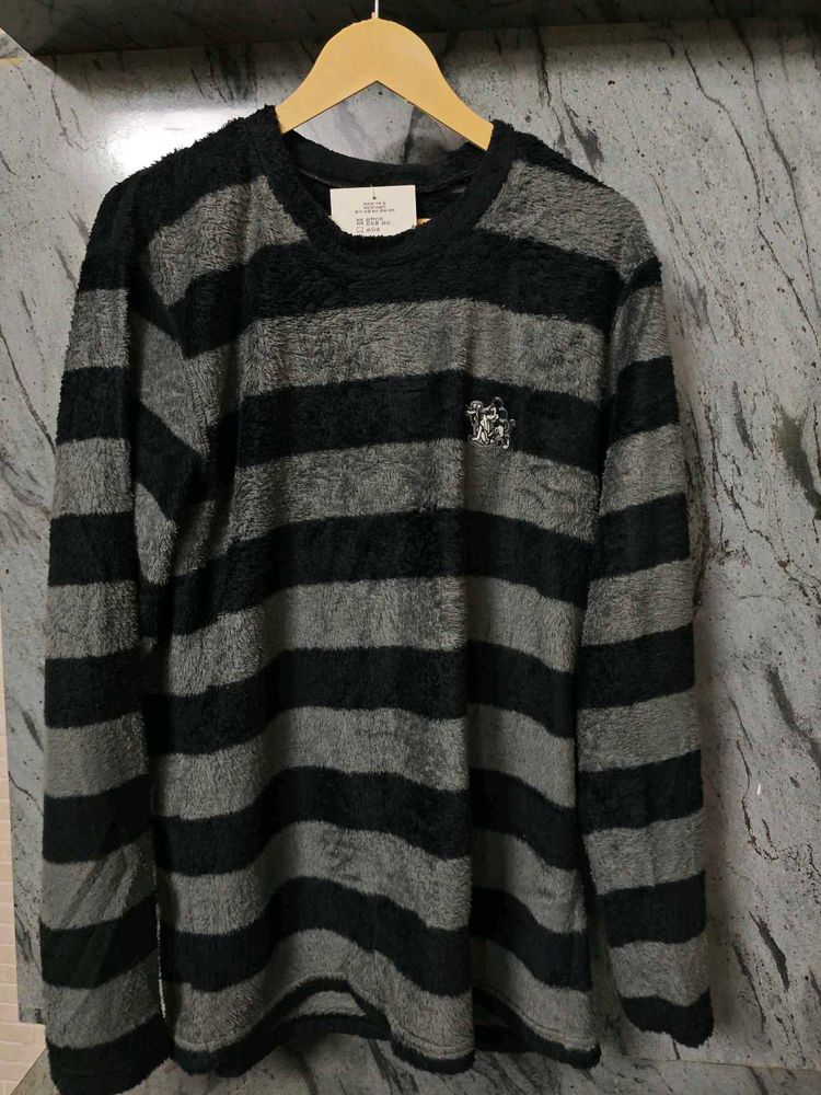 Cozy Striped Long Sleeve Top