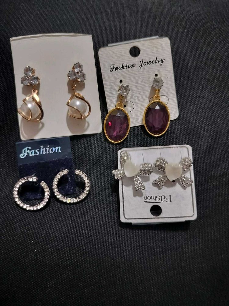 Assorted Fashion Earrings Set