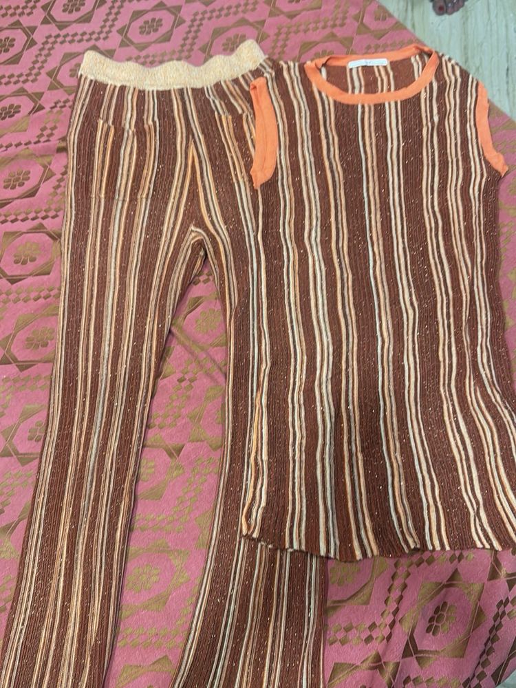 Striped Knit Co-ord Set