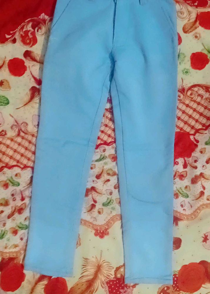Light Blue Trousers
