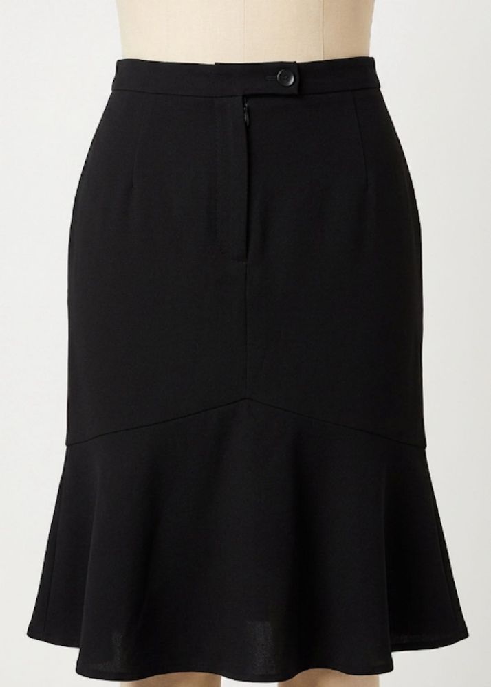 Next Petite Black Godet Skirt