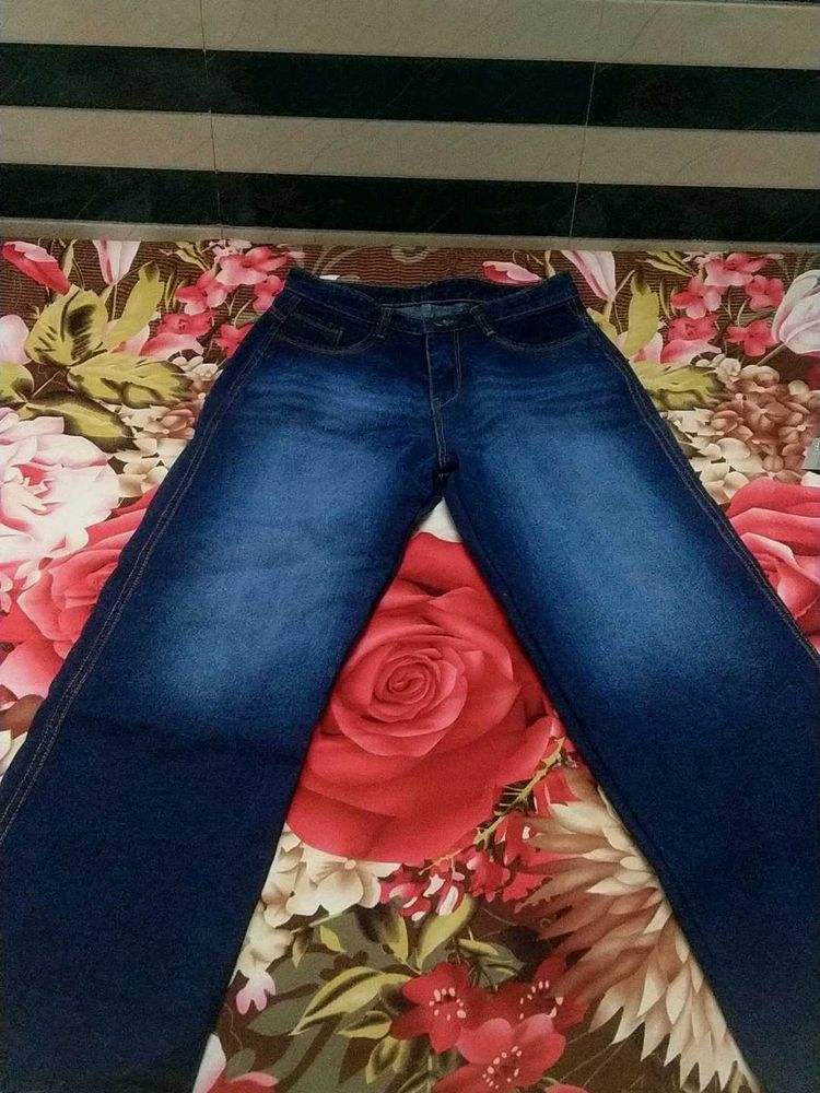 Classic Blue Denim Jeans