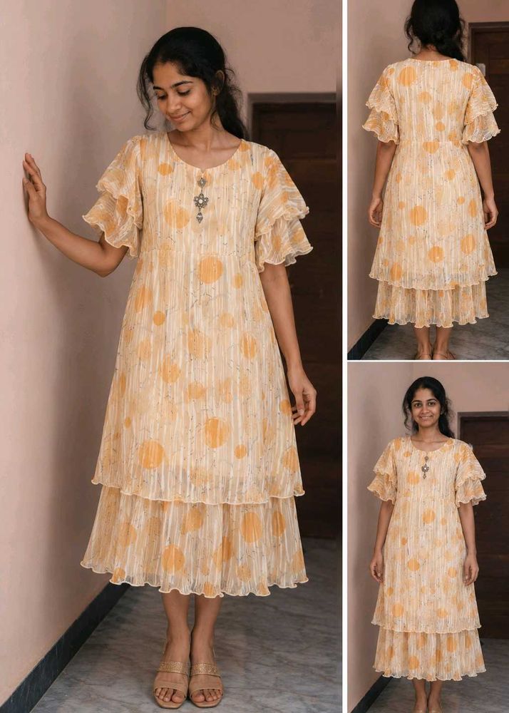 Chic Layered Midi Dress