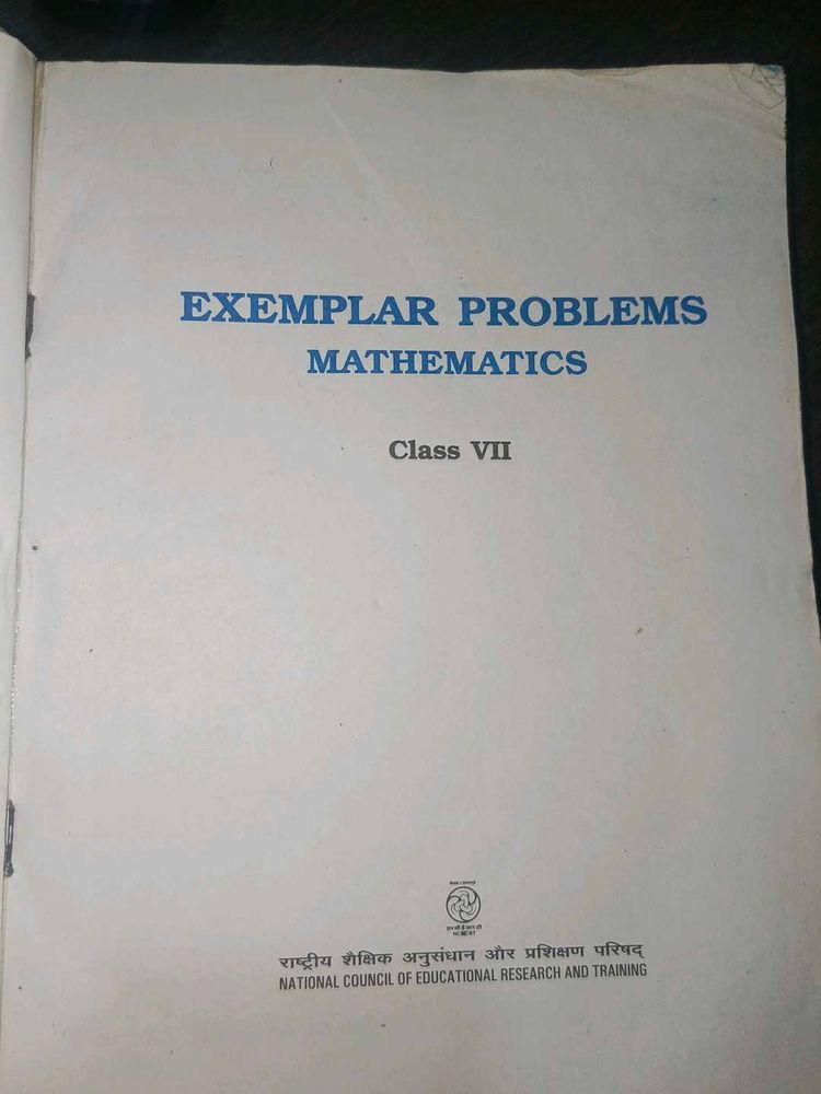 Exemplar Problems Mathematics Class VII