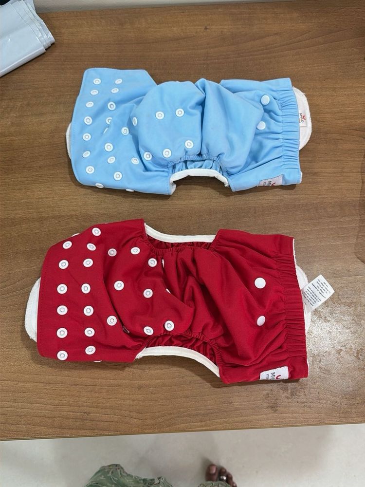 Cute Polka Dot Reusable Diapers