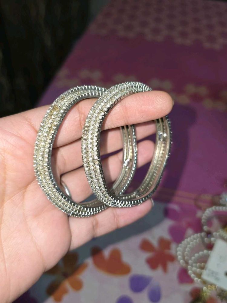 Sparkling Bangle Set