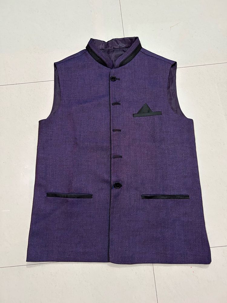 Stylish Purple Waistcoat