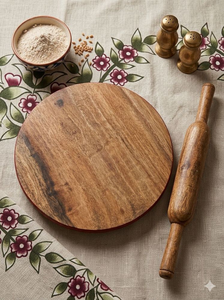 wooden rolling pin Roti Maker chakla belan