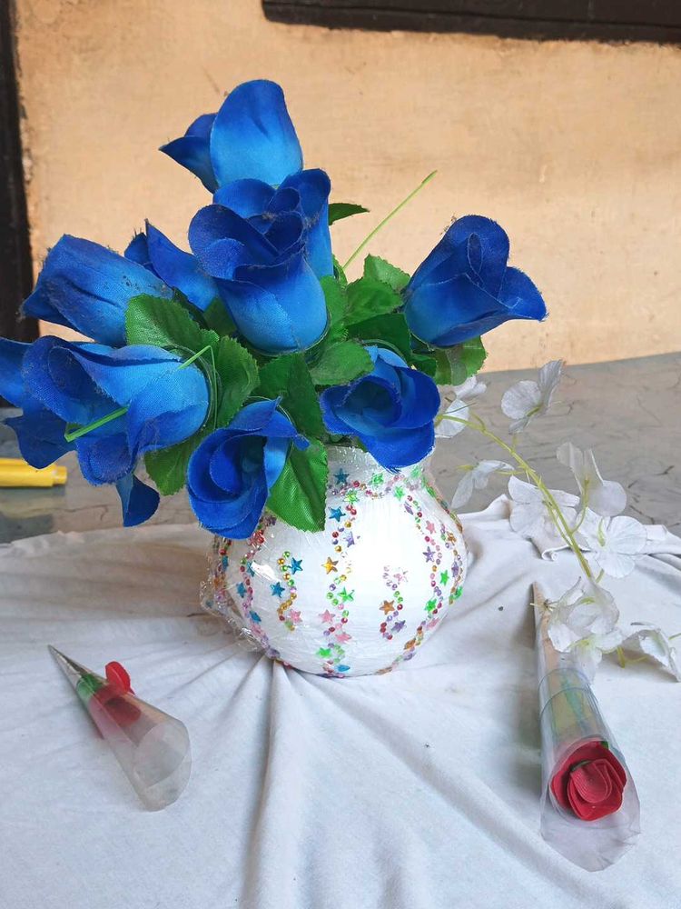 Blue Rose Bouquet
