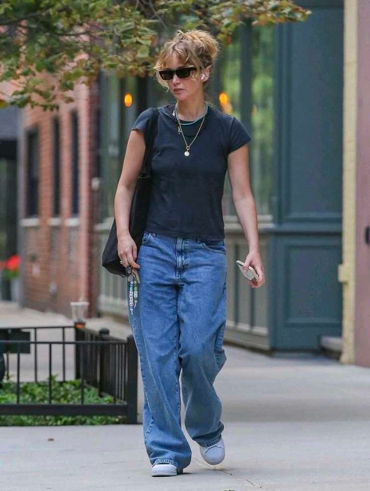 Street Style Blue Straight Fit Denim Jeans