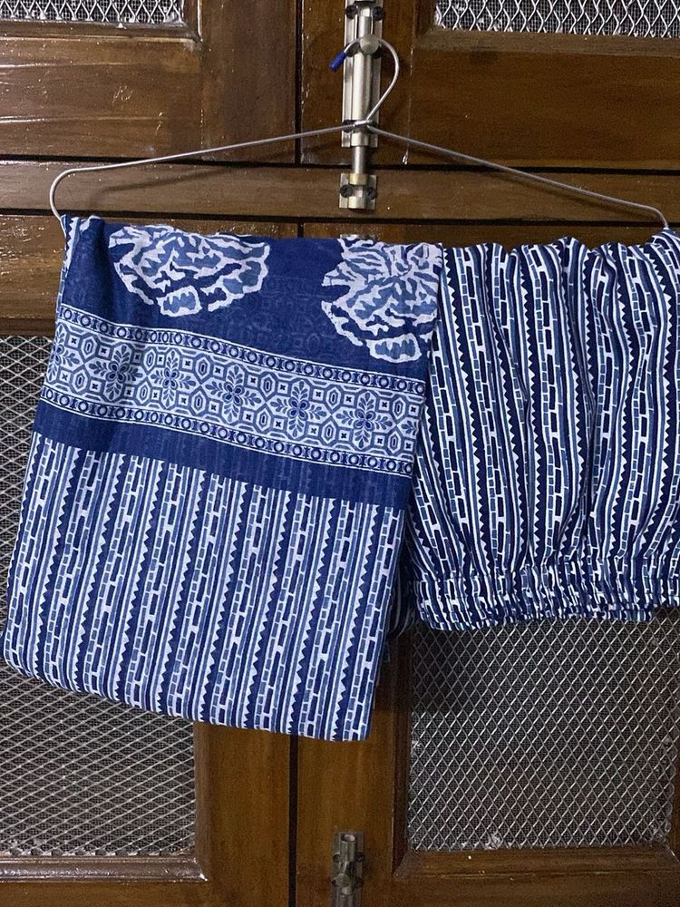 Blue kurta set
