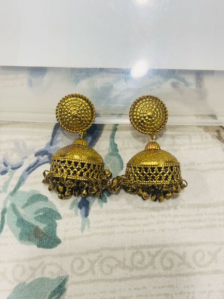 Golden Jhumka