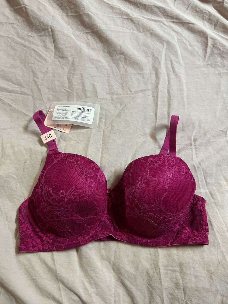 Lace Padded Bra - Elegant &amp; Comfortable