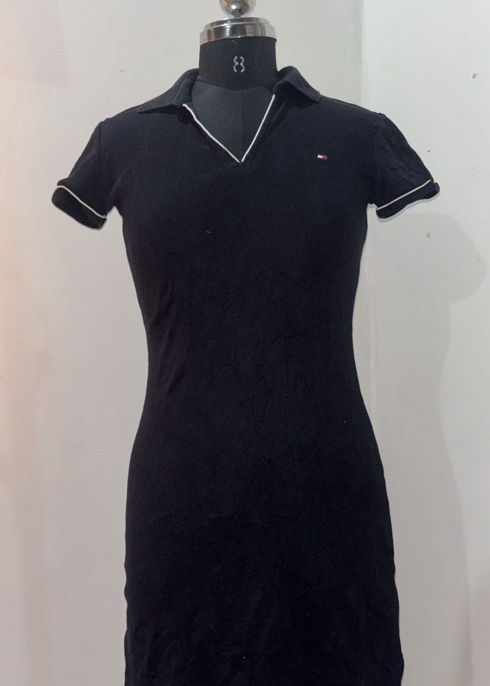 Tommy Hilfiger Black Polo Dress