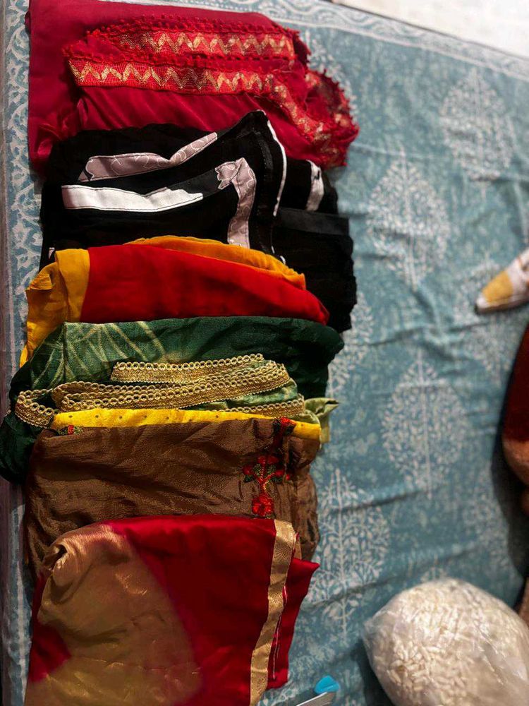 6 dupatta combo set