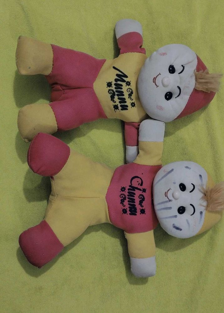Cute Mummy &amp; Chunmun Plush Toys