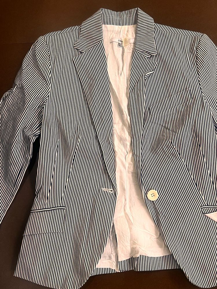 Striped Blazer
