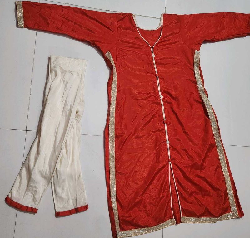 Vibrant Red Suit