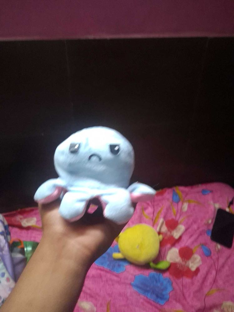 Reversible Octopus Plush Toy