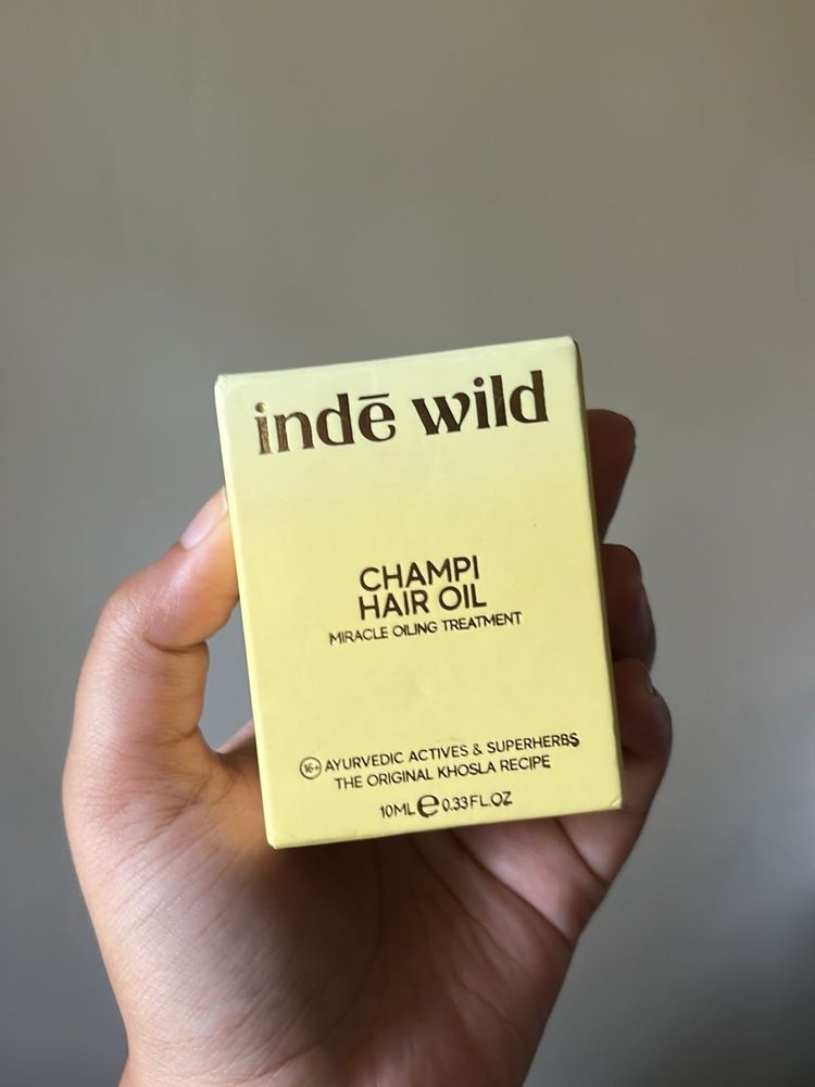 Inde Wild Champi Hair Oil 10 ml