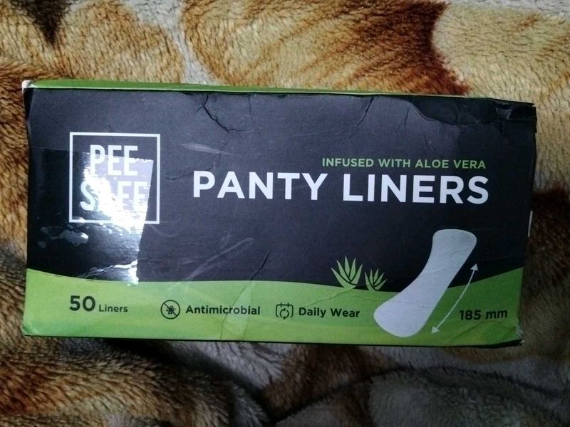 Pee Safe Panty Liners - 50 Count