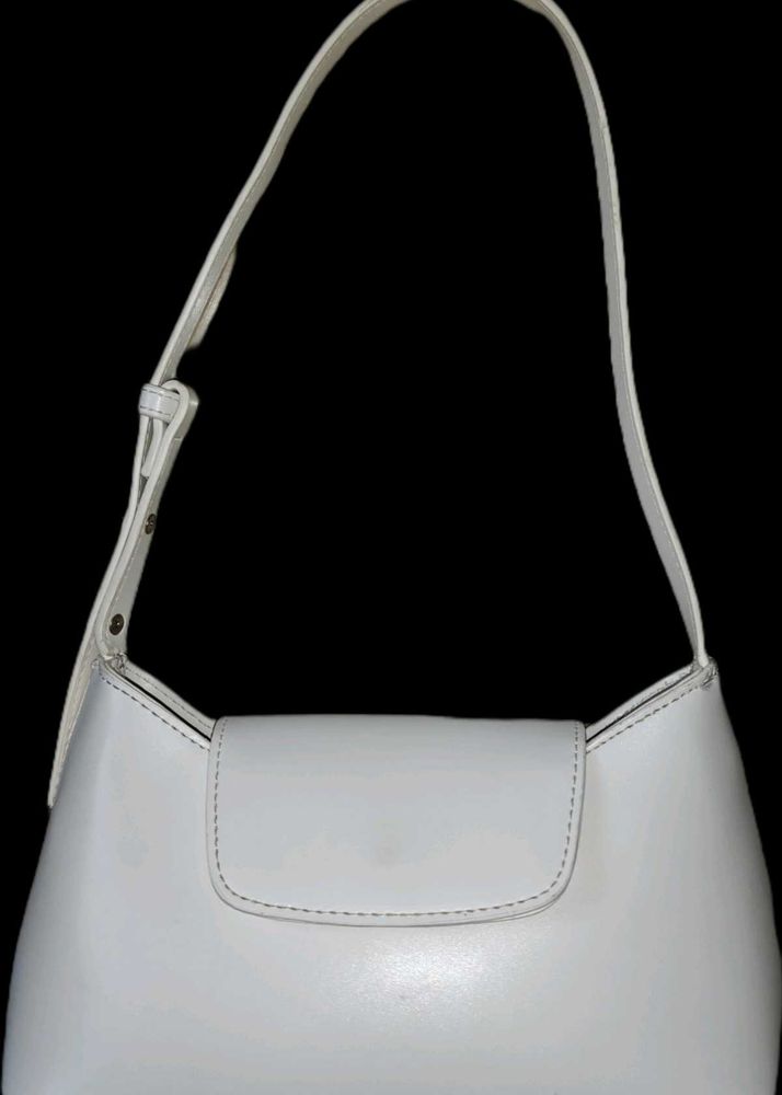 White Handbag