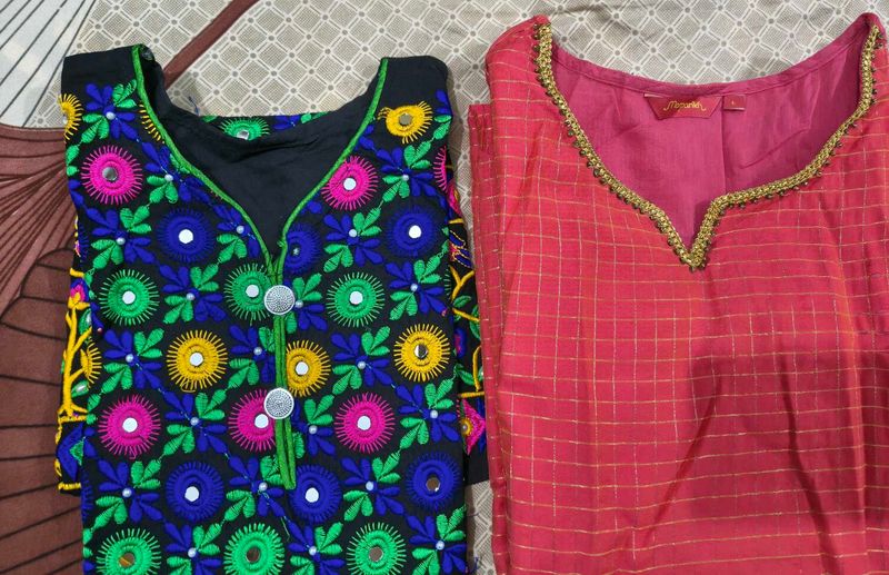 Embroidered Kurta Set