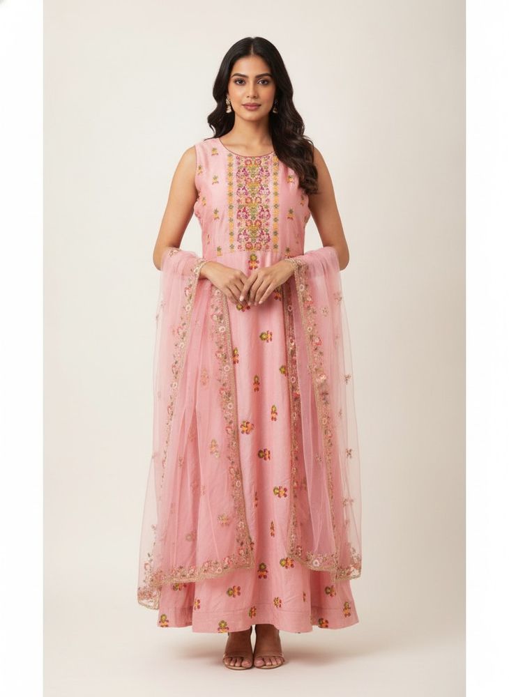 Pink Woman Grown set (Free size upto L)
