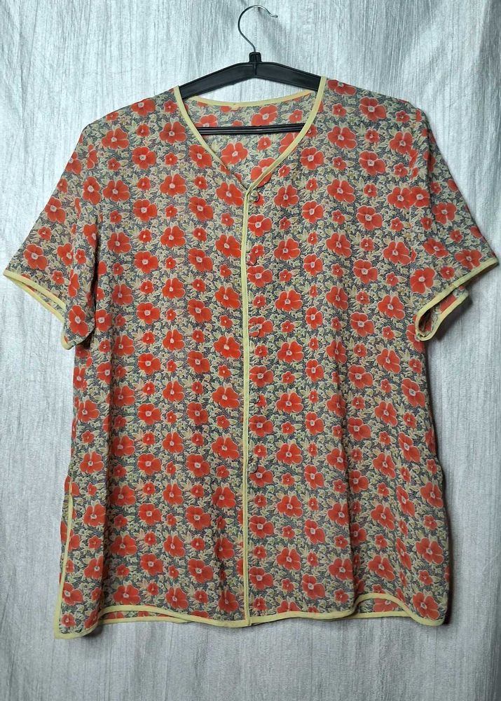 Vintage Floral Top