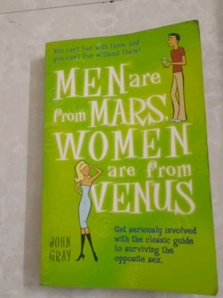 Men Are From Mars, Women Venus