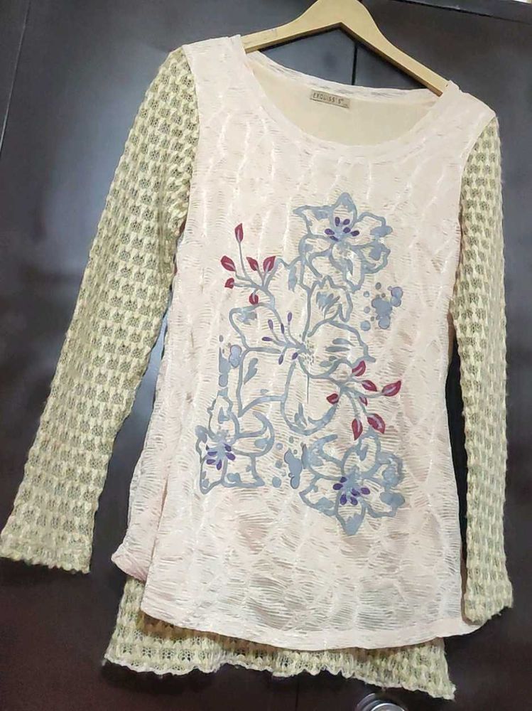 Khaki Color Top For Girl Or Woman 32 Bust