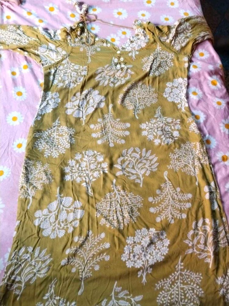 Elegant Printed Kurta