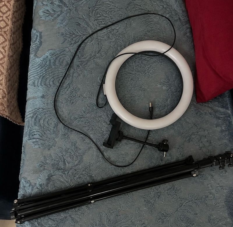 Ring Light with Tripod Stand 💡
