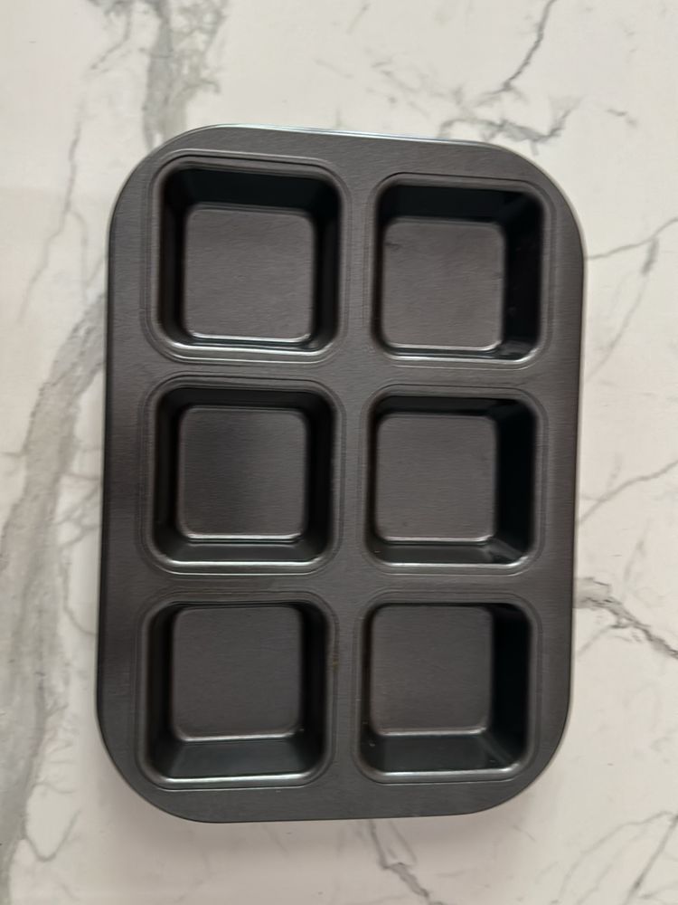 non stick brownie 6 in 1 tray